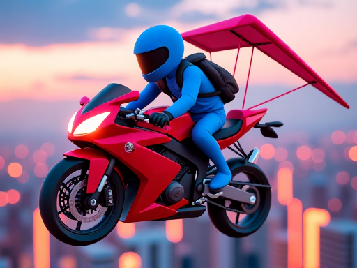 Moto Glide: Sky Trails